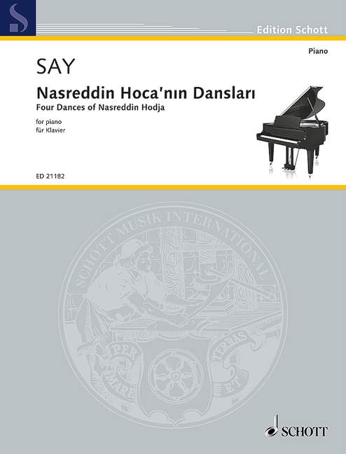 サイ:4 Dances of Nasreddin Hodja, Op.1 【輸入:ピアノ】