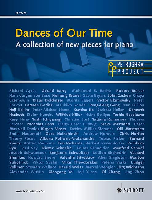 ダンス・オブ・アワー・タイム: A Collection of New Pieces for Piano - ペトルーシュカ・プロジェクト 【輸入:ピアノ】