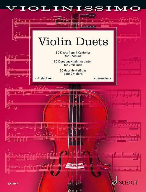 Violinissimo: 17-20世紀の30のバイオリン二重奏曲/Birtel編 【輸入:ヴァイオリン】