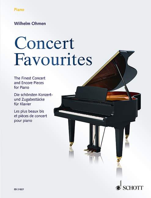 コンサート・フェイバリット集: The Finest Concert & Encore Pieces/オーメン編 【輸入:ピアノ】