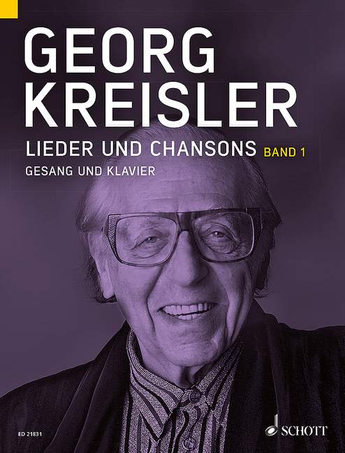 クライスラー:Lieder & Chansons 第1巻(独語)/Kreisler-Peters & Schneider編 【輸入:ヴォーカルとピアノ】