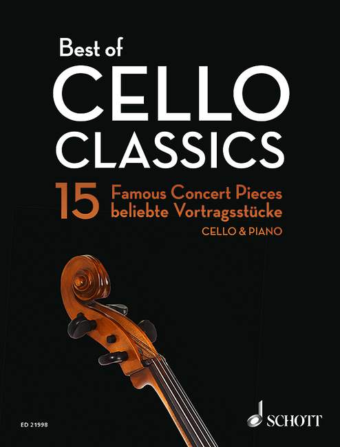 ベスト・オブ・チェロ・クラシック集: 15の有名な演奏会用小品(チェロとピアノ)/Preusser & Mohrs編: スコアとパート譜セット 【輸入:チェロ】