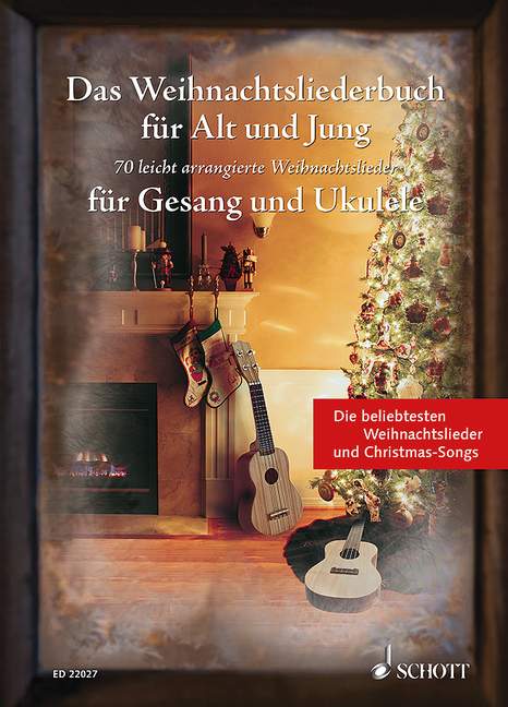 クリスマス歌曲集(独唱とウクレレ伴奏)/ミュラー編曲 【輸入:ヴォーカルとピアノ】