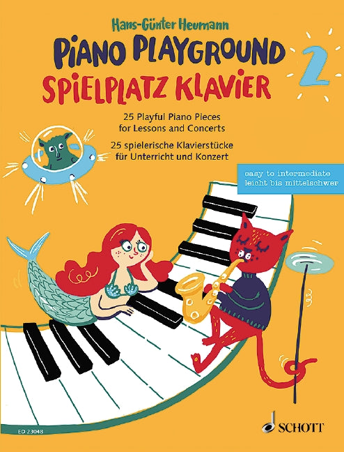 ホイマン:Piano Playground 第2巻: レッスンや演奏会で使える25のピアノ小品 【輸入:ピアノ】