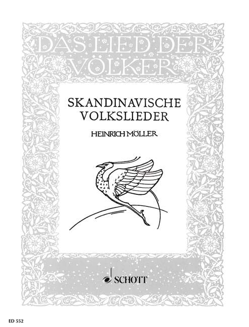 LIED DER VOLKER BD. 2: SKANDINAVISCHE VOLKSLIEDER 【輸入:ヴォーカルとピアノ】