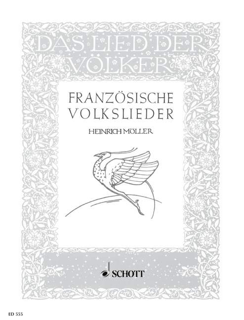 LIED DER VOLKER BD. 5: FRANZOSISCHE VOLKSLIEDER 【輸入:ヴォーカルとピアノ】
