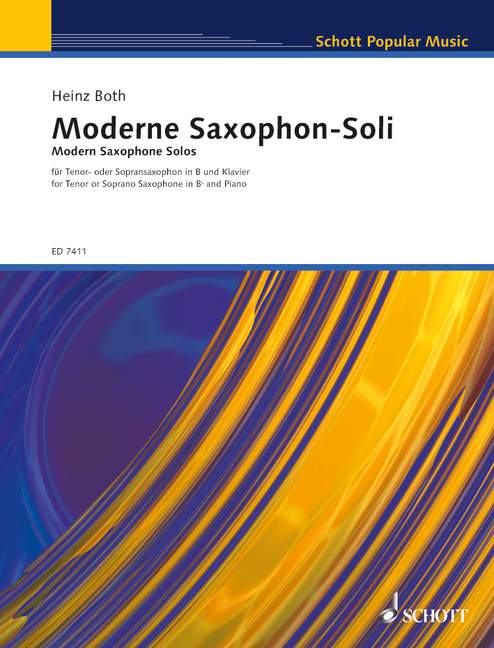 MODERNE SAXOPHON-SOLI(TENOR/SOP,P) 【輸入:サクソフォン】