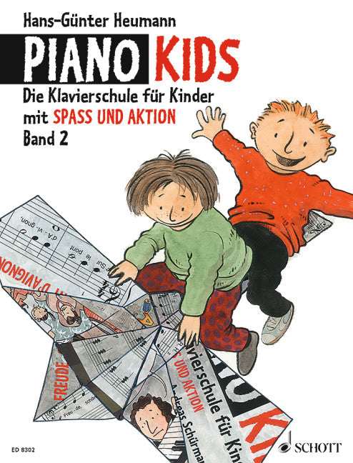 ホイマン:ピアノ・キッズ 第2巻: Die Klavierschule fur Kinder mit Spass und Aktion(独語) 【輸入:ピアノ】