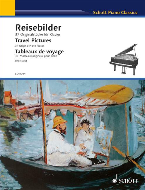 Travel Pictures(37 Original Piano Pieces)/TWELSIEK 【輸入:ピアノ】