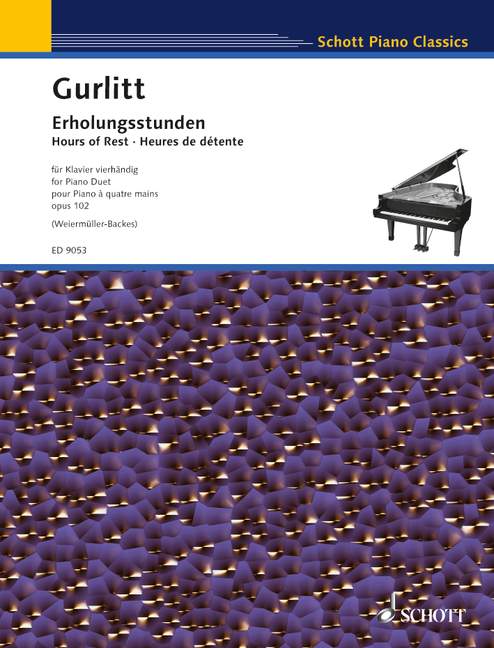 グルリット:眠りのときー26 pieces in all major and minor keys (pentatonic melody), op. 102 【輸入:ピアノ】