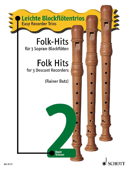 FOLK-HITS(S,S,S)/BUTZ 【輸入:リコーダー】
