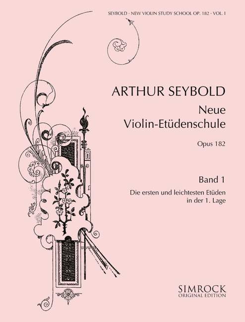 New Violin Study School Vol.1/Seybold編 【輸入:ヴァイオリン】