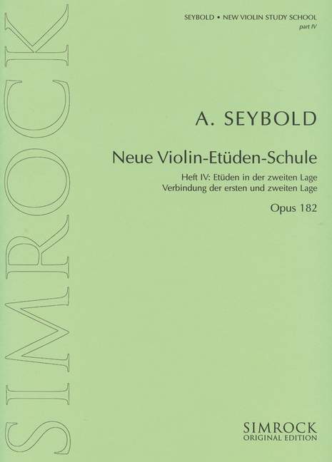 New Violin Study School Vol.3/Seybold編 【輸入:ヴァイオリン】