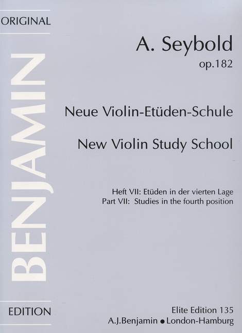 New Violin Study School Vol.4/Seybold編 【輸入:ヴァイオリン】