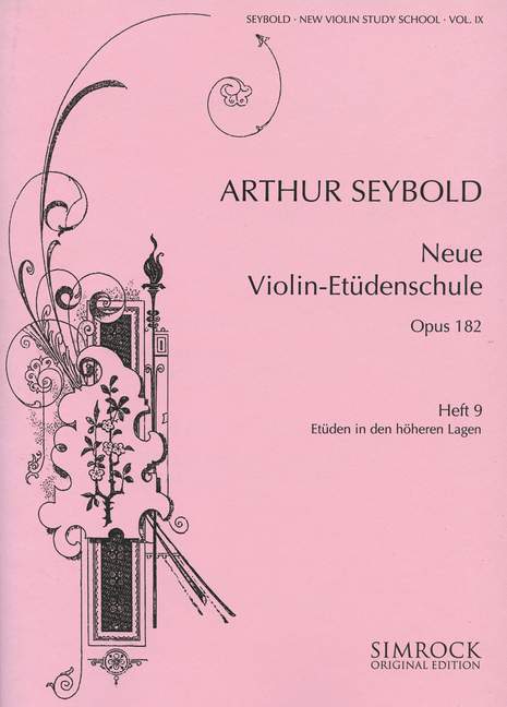 New Violin Study School Vol.9/Seybold編 【輸入:ヴァイオリン】