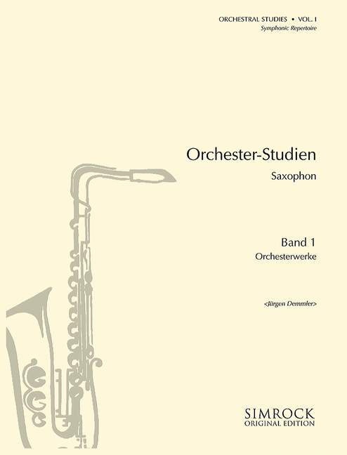 SIMROCK ORCHESTER STUDUEN VOL.1 【輸入:サクソフォン】