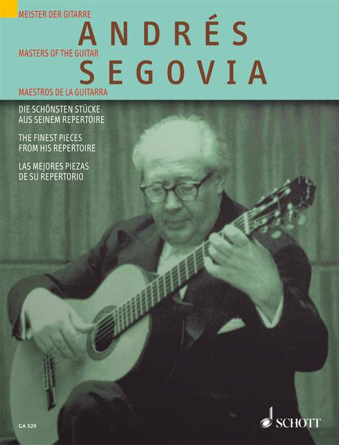 Meister der Gitarre "Andres Segovia" 【輸入:ギター】