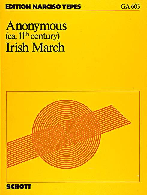 IRISH MARCH/YEPES 【輸入:ギター】