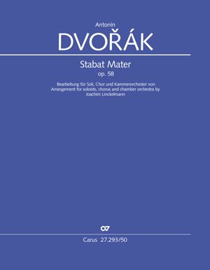ヴァンハル：スタバト・マーテル　へ短調 〜オーケストラスコア ドヴォルザーク：スタバト・マーテル Op.58 B 71/室内オーケストラ用