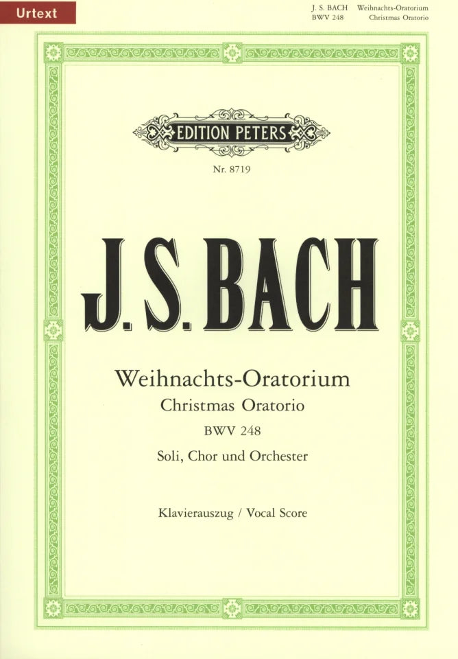 バッハ：クリスマス・オラトリオ BWV 248 (独語) 【輸入：合唱