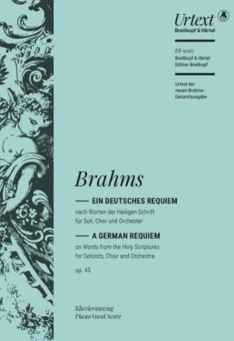 ブラームス：ドイツ・レクイエム Op.45(独語)/原典版/新ブラームス全集