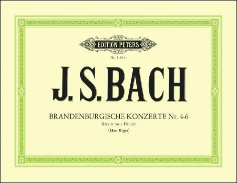 バッハ:ブランデンブルク協奏曲 第2巻 BWV 1049-1051 【輸入:ピアノ】