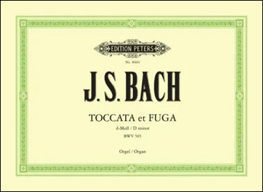 バッハ:トッカータとフーガ ニ短調 BWV 565/原典版 【輸入:オルガン】