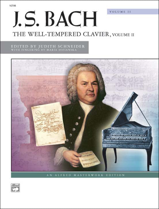 バッハ:平均律クラヴィーア曲集 第2巻 BWV 870-893/シュナイダー編/Sofianska運指 【輸入:ピアノ】