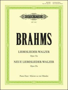 ブラームス:愛の歌 Op.52、新しい愛の歌 Op.65a 【輸入:ピアノ】