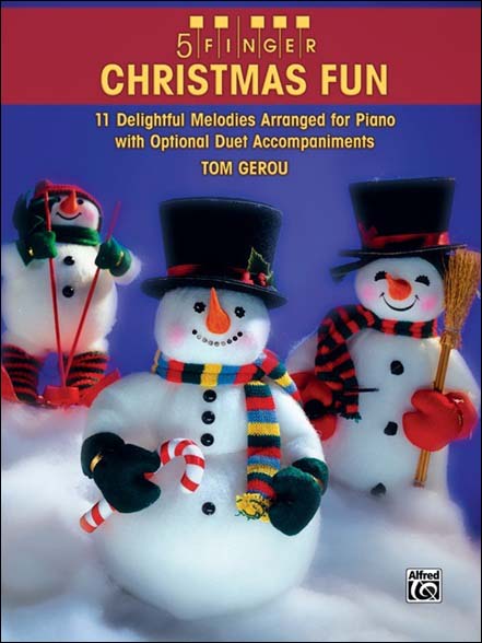 5 フィンガー・クリスマス・ファン/Gerou編曲 【輸入:ピアノ】