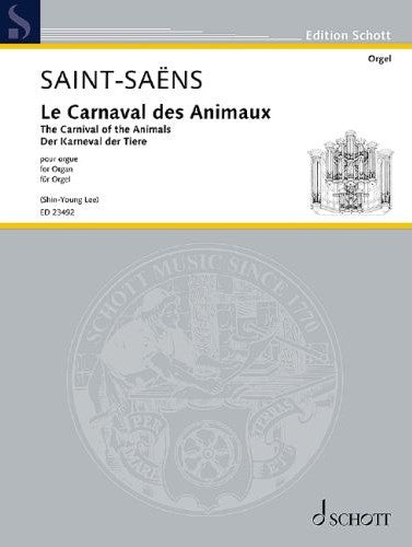 サン・サーンス:動物の謝肉祭/Shin-Young Lee編 【輸入:オルガン】
