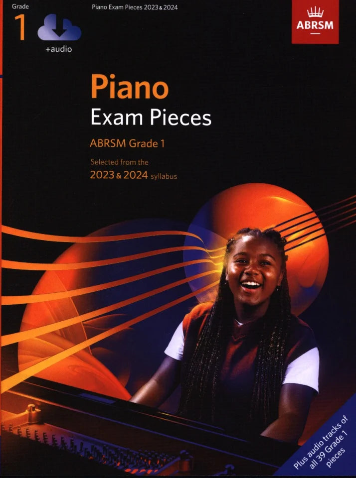 英国王立音楽検定 ピアノ課題曲選集(ABRSM)曲集、2023-2024 グレード 1: オーディオ・オンライン・アクセスコード付 【輸入:ピアノ】