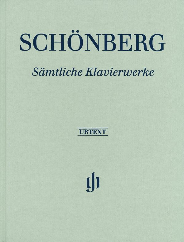 シェーンベルク:ピアノ作品全集/原典版/Auer & Kramer & Mullemann & Scheideler編/Ax & Wosner運指(布装) 【輸入:ピアノ】