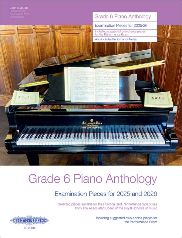 グレード6 ピアノ曲集: 英国王立音楽検定(ABRSM) 2025-2026年 【輸入:ピアノ】