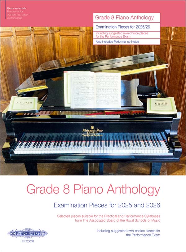 グレード8 ピアノ曲集: 英国王立音楽検定(ABRSM) 2025-2026年 【輸入:ピアノ】