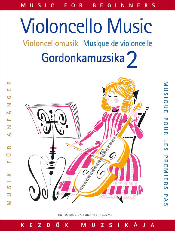 初心者のためのチェロ曲集 第2巻 【輸入:チェロ】