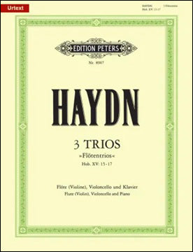 ハイドン:ピアノ三重奏曲 Hob.XV/15-17 Op.59 【輸入:室内楽(パート譜)】