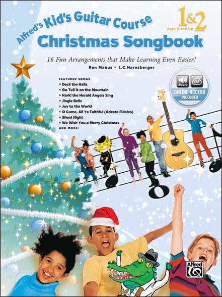 マヌス:アルフレッド・キッズ・ギターコース・クリスマス・ソングブック 第1巻 & 第2巻: CD付 【輸入:ギター】