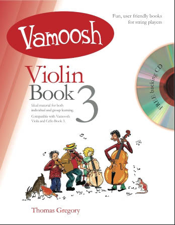 ヴァムーシュ・バイオリン 第3巻: CD付 【輸入:ヴァイオリン】