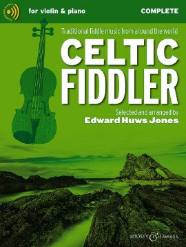 ケルティック・フィドラー: バイオリン・ソロまたはデュエットとピアノのためのケルト名曲集/Huws Jones編: オーディオ・オンライン・アクセスコード付 【輸入:ヴァイオリン】