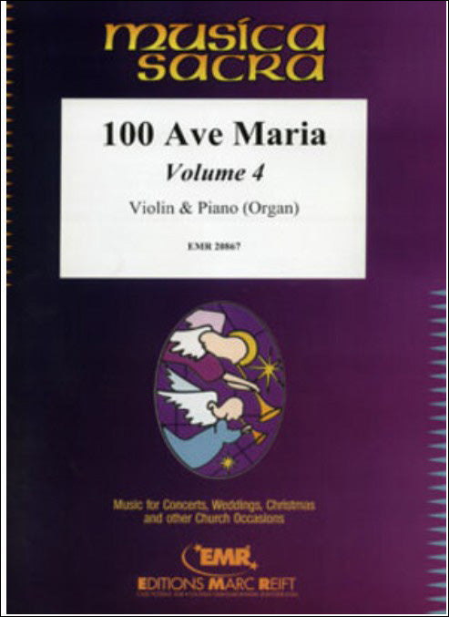 100のアヴェ・マリア 第4巻 【輸入:ヴァイオリン】