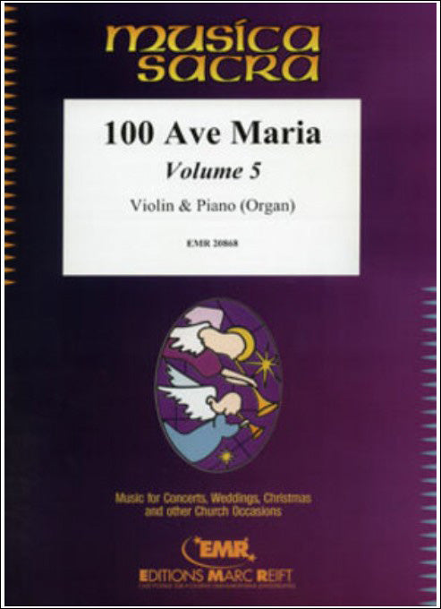 100のアヴェ・マリア 第5巻 【輸入:ヴァイオリン】