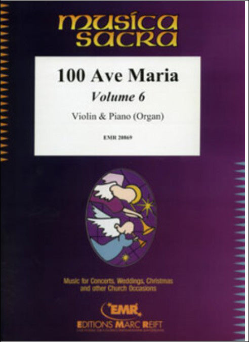 100のアヴェ・マリア 第6巻 【輸入:ヴァイオリン】