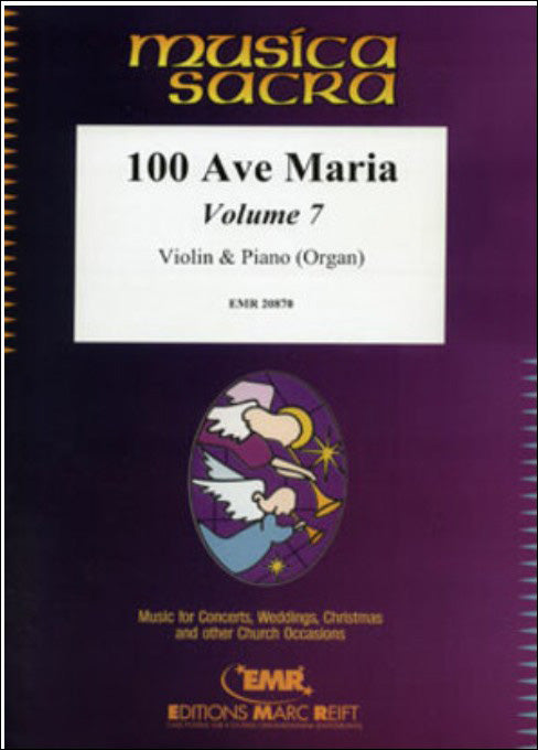 100のアヴェ・マリア 第7巻 【輸入:ヴァイオリン】