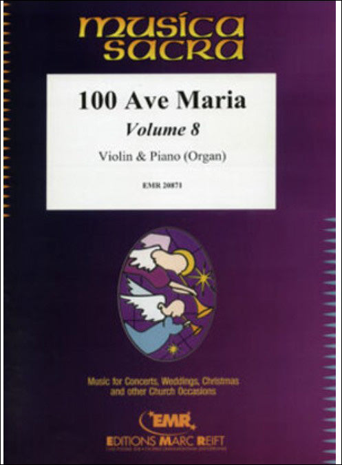 100のアヴェ・マリア 第8巻 【輸入:ヴァイオリン】