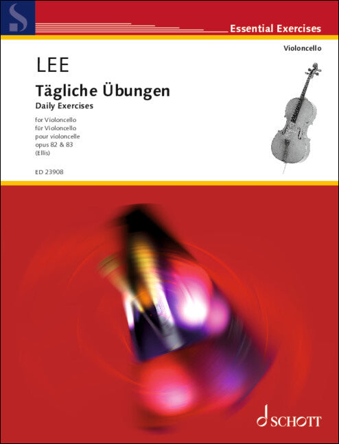 リー:毎日の練習 Op.82 & Op.83/Ellis編 【輸入:チェロ】
