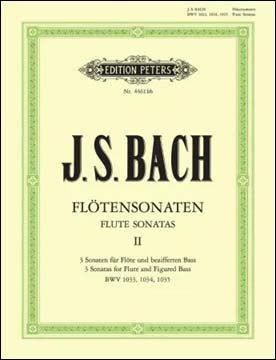 バッハ:フルート・ソナタ集 第2巻: BWV 1033-1035/原典版 【輸入:フルート】