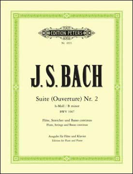バッハ:管弦楽組曲 第2番 ロ短調 BWV 1067 【輸入:フルート】