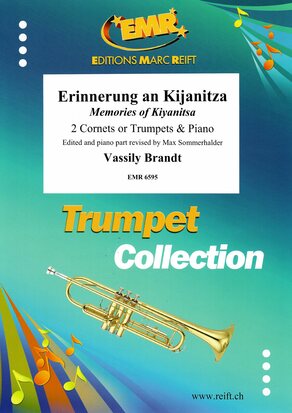 ブラント:キヤニツァの思い出 Op.15/2本のコルネットまたはトランペットとピアノのための編曲/Sommerhalder編 【輸入:トランペット】