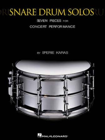 スネア・ドラム・ソロ: コンサート演奏のための7つの作品/Karas著 【輸入:打楽器】